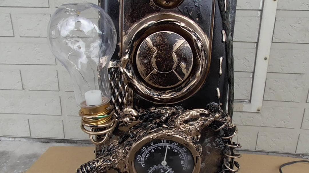 S型３段切り替え500/700 1200W オイルヒーター スチームパンク