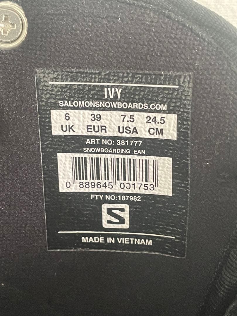Salomon Ivy スノーボードブーツ 24.5cm