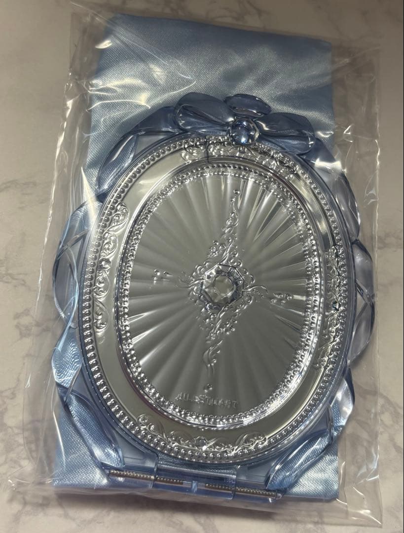 ジルスチュアート サムシングピュアブルー ミラー ギフトBOX ＆ ショッパー付