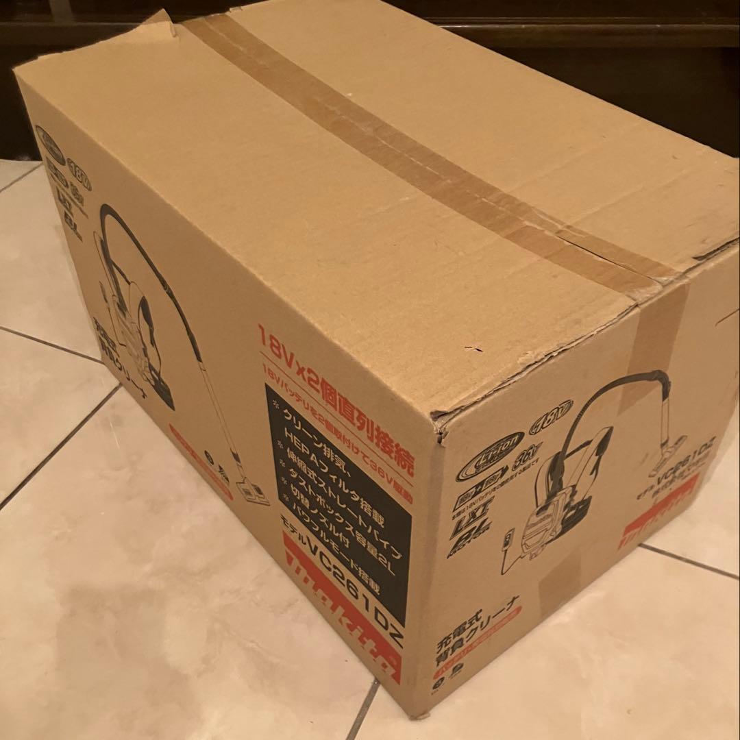 マキタ　充電式背負いクリーナー　VC261DZ
