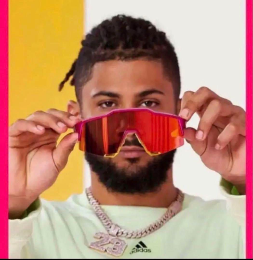 100% Speedcraft サングラス ピンク/オレンジ