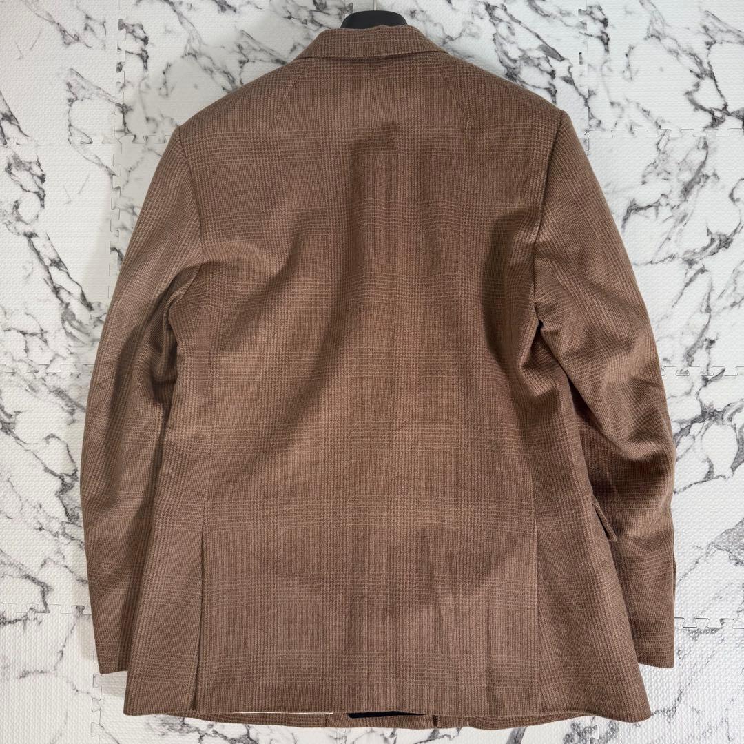 未使用◎ensou. Gemini Jacket ダブルブレスト　キャメル混