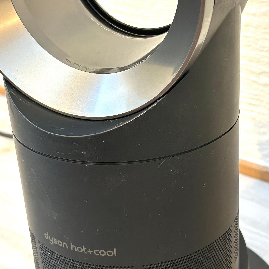 【中古美品】動作確認OK ダイソン AM05 ホット&クール 新品リモコン付 黒
