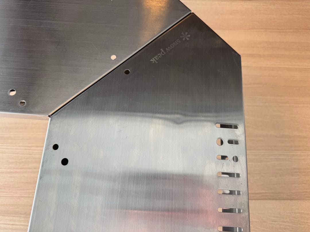 スノーピーク ジカロテーブル 使用2回 傷少 焚火テーブル  peak