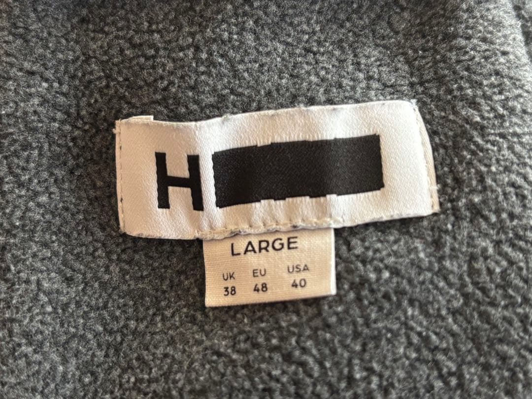 H BEAUTY&YOUTH フリースカーゴパンツ