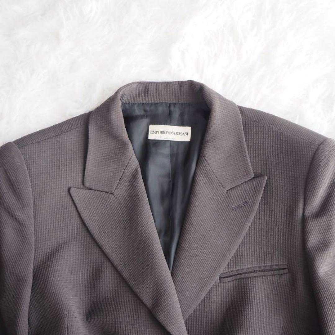 【エンポリオアルマーニ】スーツ セットアップ イタリア製 大きいサイズ 42