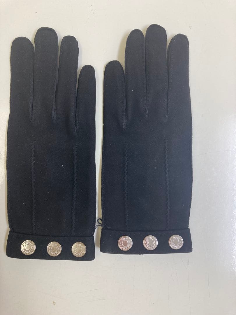 HERMES ブラック 手袋