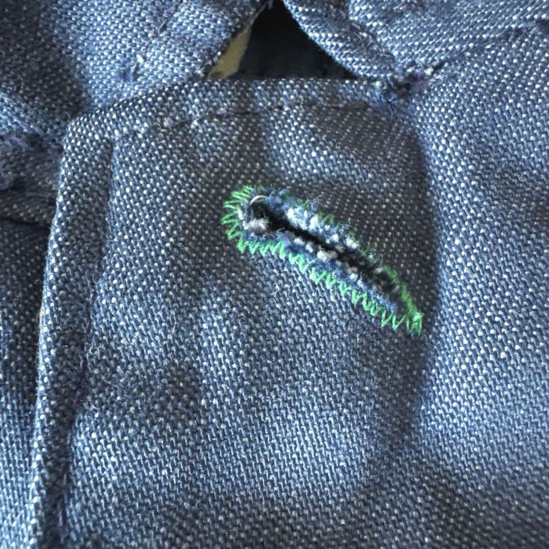 オシュコシュ　デニムチョアコート　60s〜70sビンテージ　着用感XL