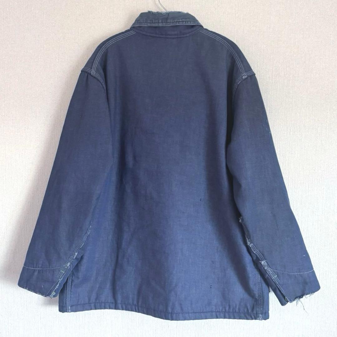オシュコシュ　デニムチョアコート　60s〜70sビンテージ　着用感XL