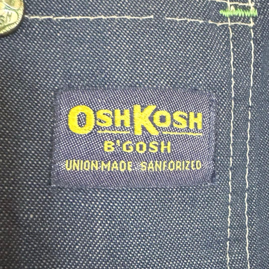 オシュコシュ　デニムチョアコート　60s〜70sビンテージ　着用感XL