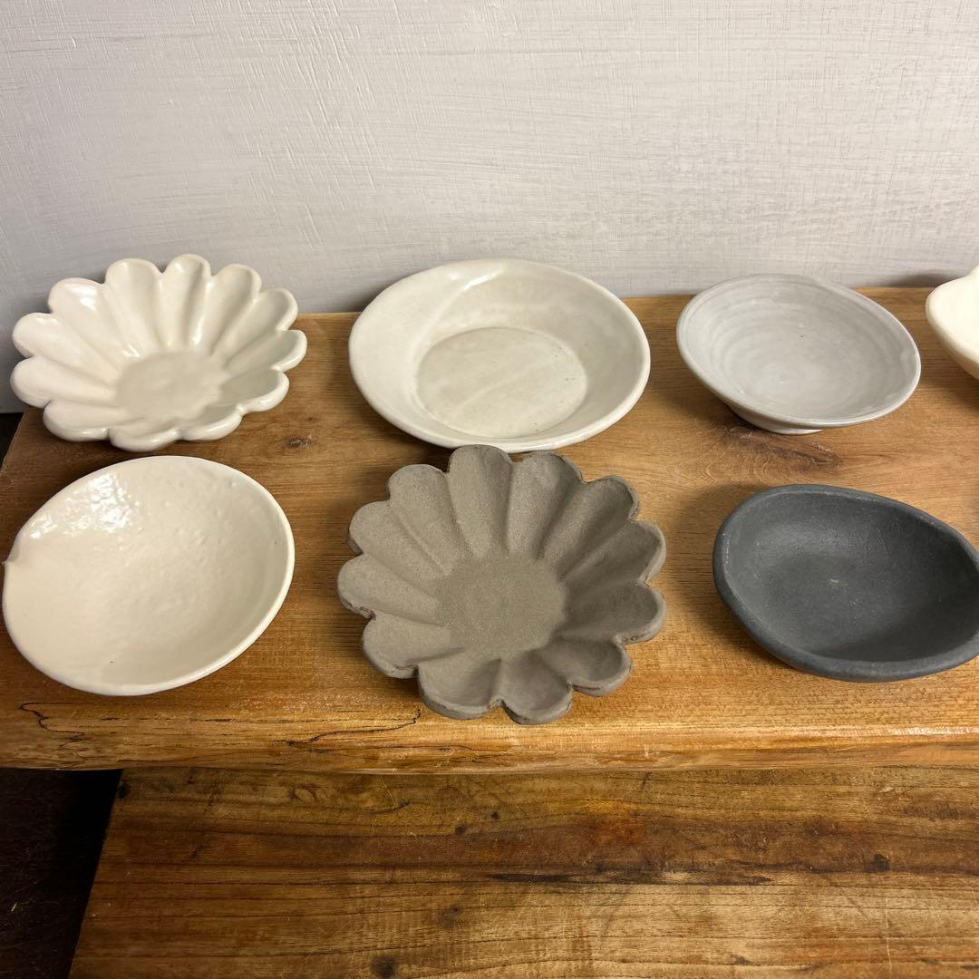 sckcrew　新品　陶器　陶芸作家　豆皿10個a