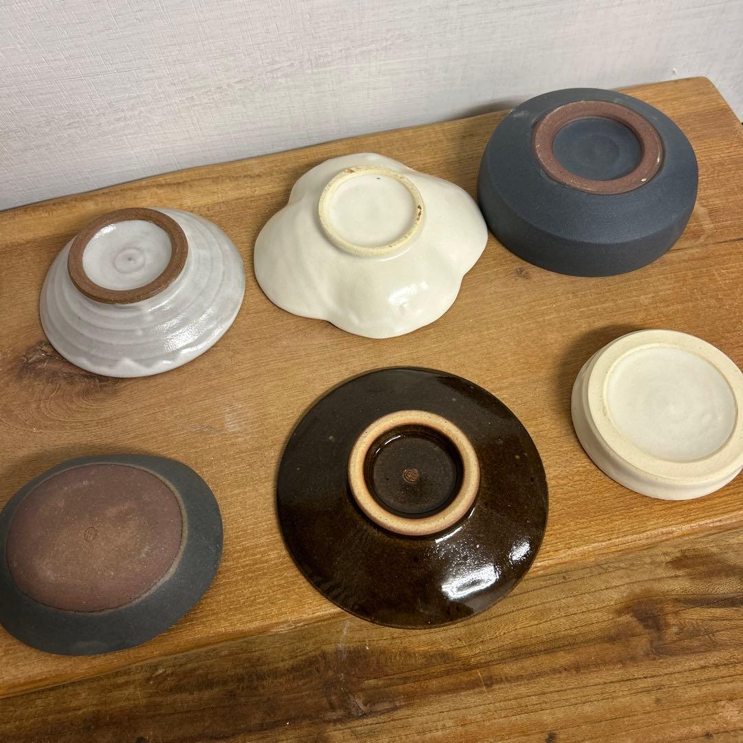 sckcrew　新品　陶器　陶芸作家　豆皿10個a