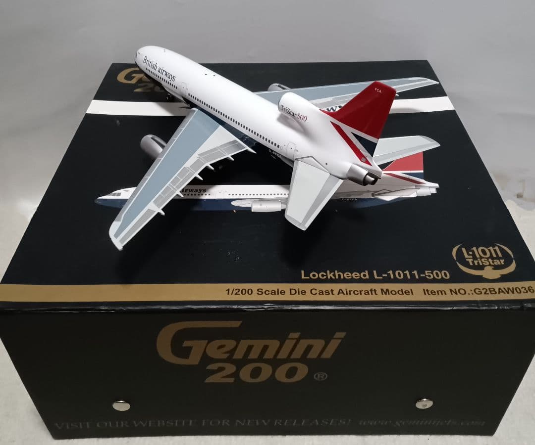 ロッキード L-1011-500 British Airways　1:200