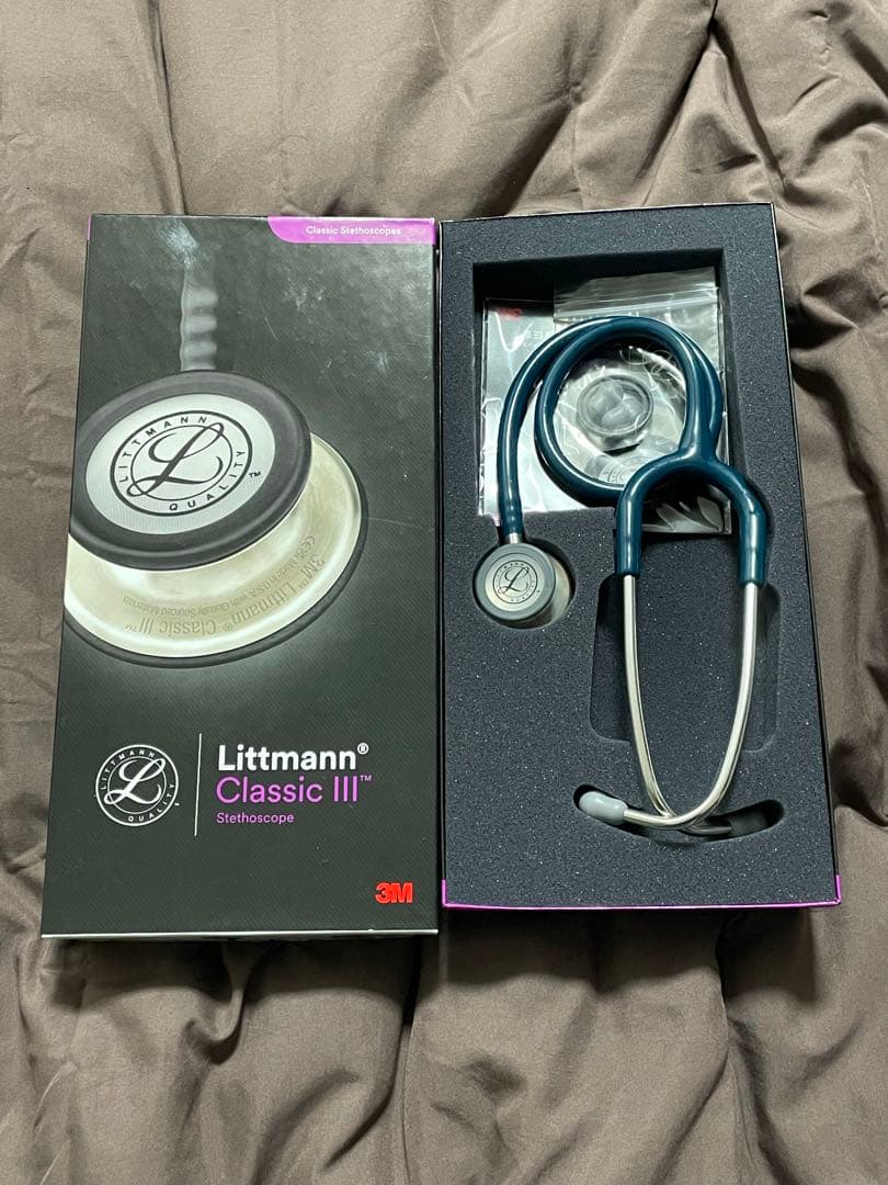 Littmann Classic III 聴診器 青
