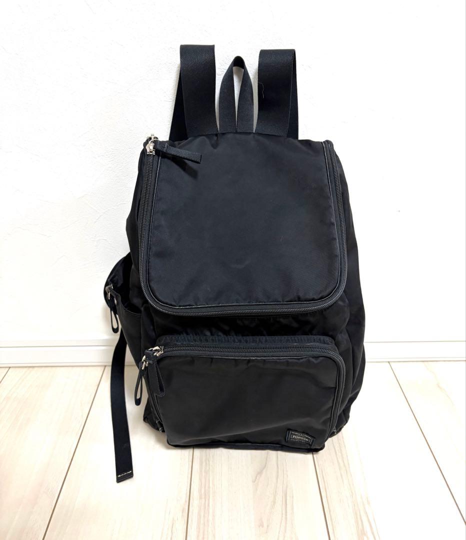 【美品】PORTER PLAN ポーター リュック ブラック
