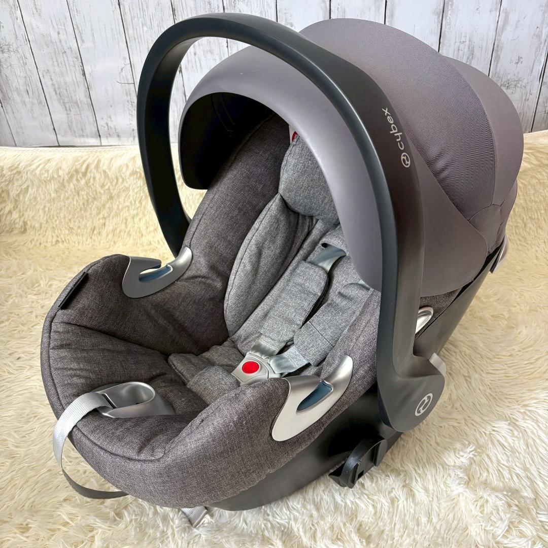 Cybex AtonQ plus ベビーシート アダプター付き 三越伊勢丹限定色
