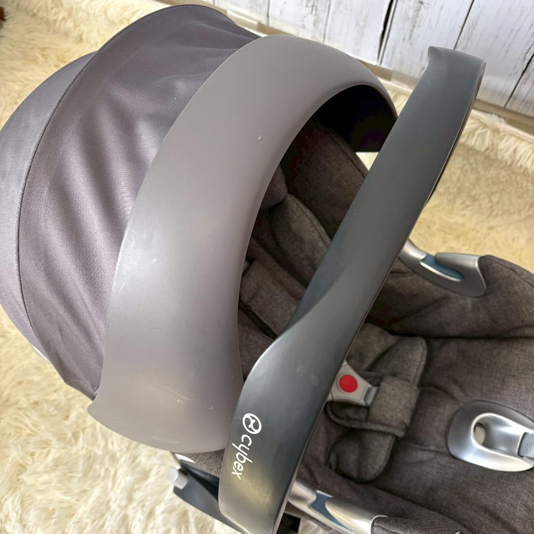 Cybex AtonQ plus ベビーシート アダプター付き 三越伊勢丹限定色