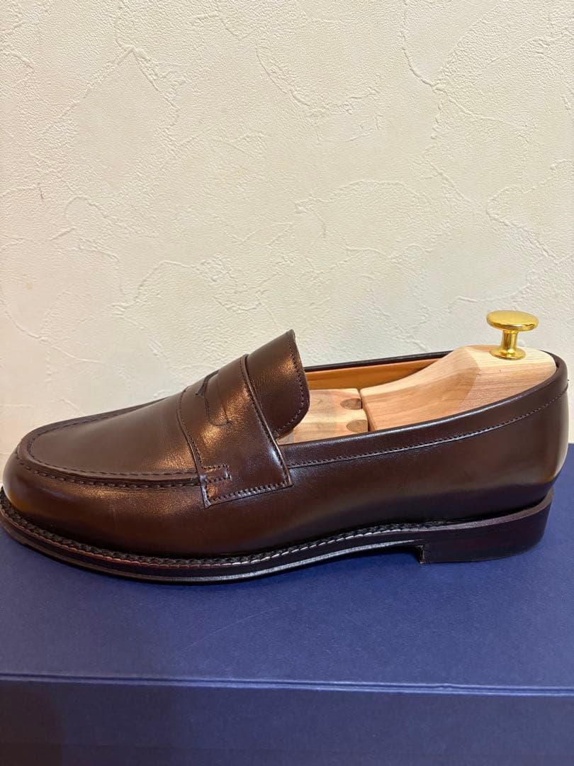 【JALAN SRIWIJAYA】スチール付き　ローファー ブラウン