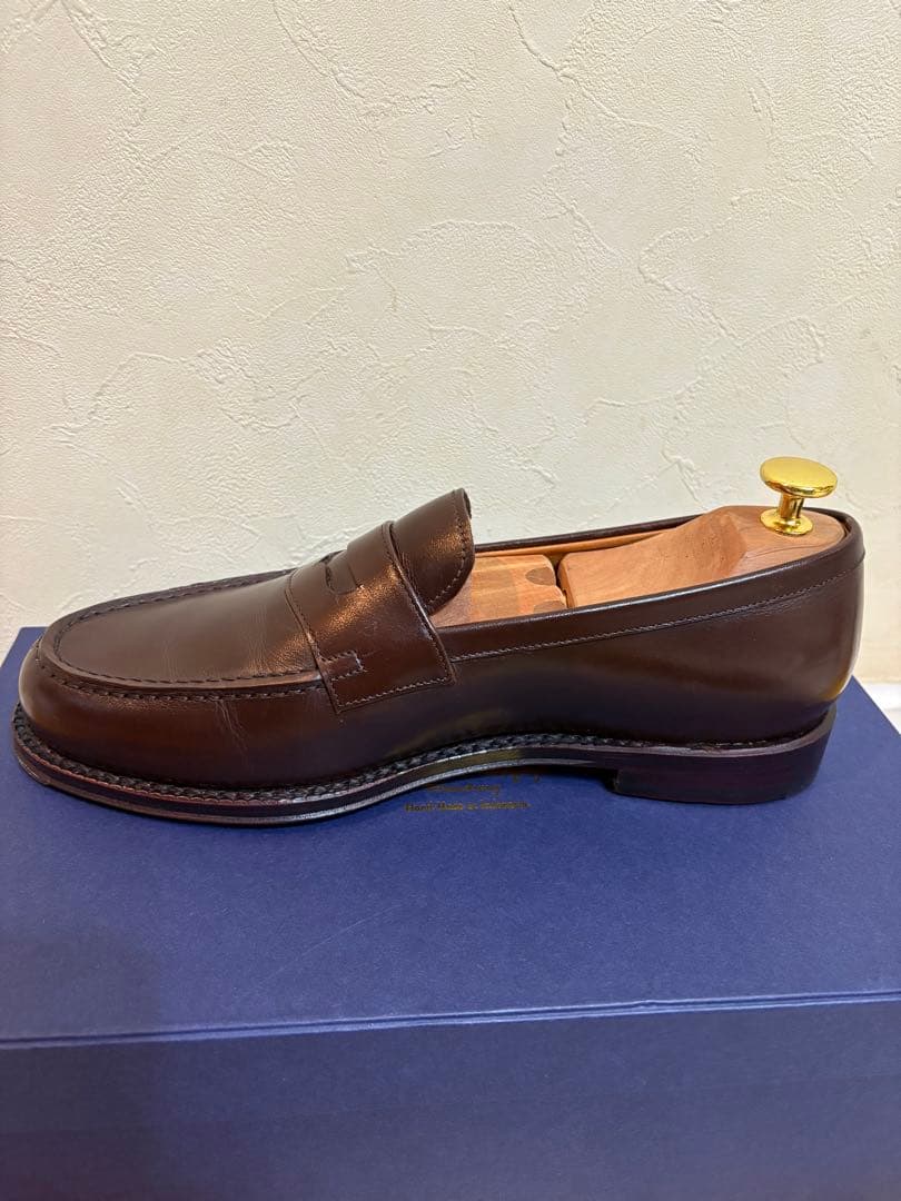 【JALAN SRIWIJAYA】スチール付き　ローファー ブラウン