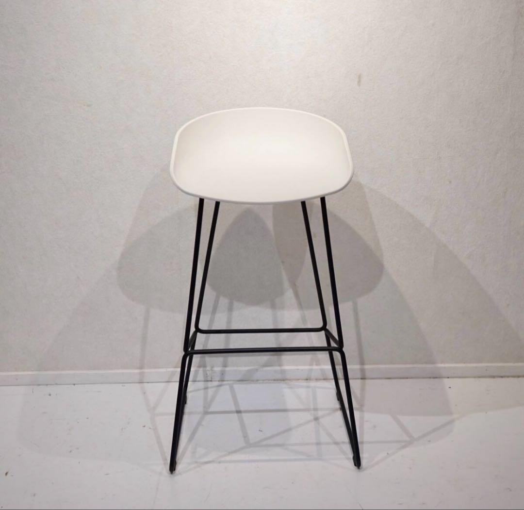 HAY/ヘイ/アバウトアスツール　バースツール　ハイ　カウンターチェア　ホワイト