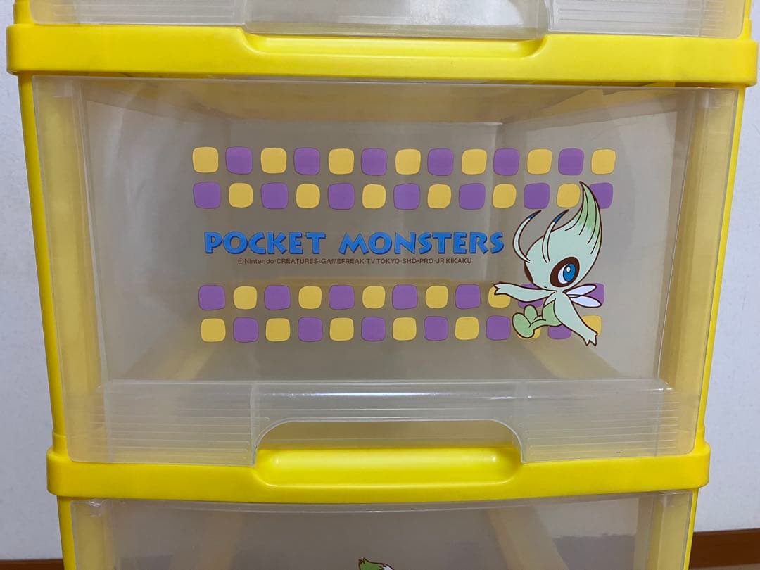 TOMY ポケモン ４段 収納ケース SLW41  SHOPRO13シール付