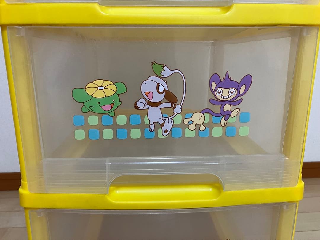 TOMY ポケモン ４段 収納ケース SLW41  SHOPRO13シール付