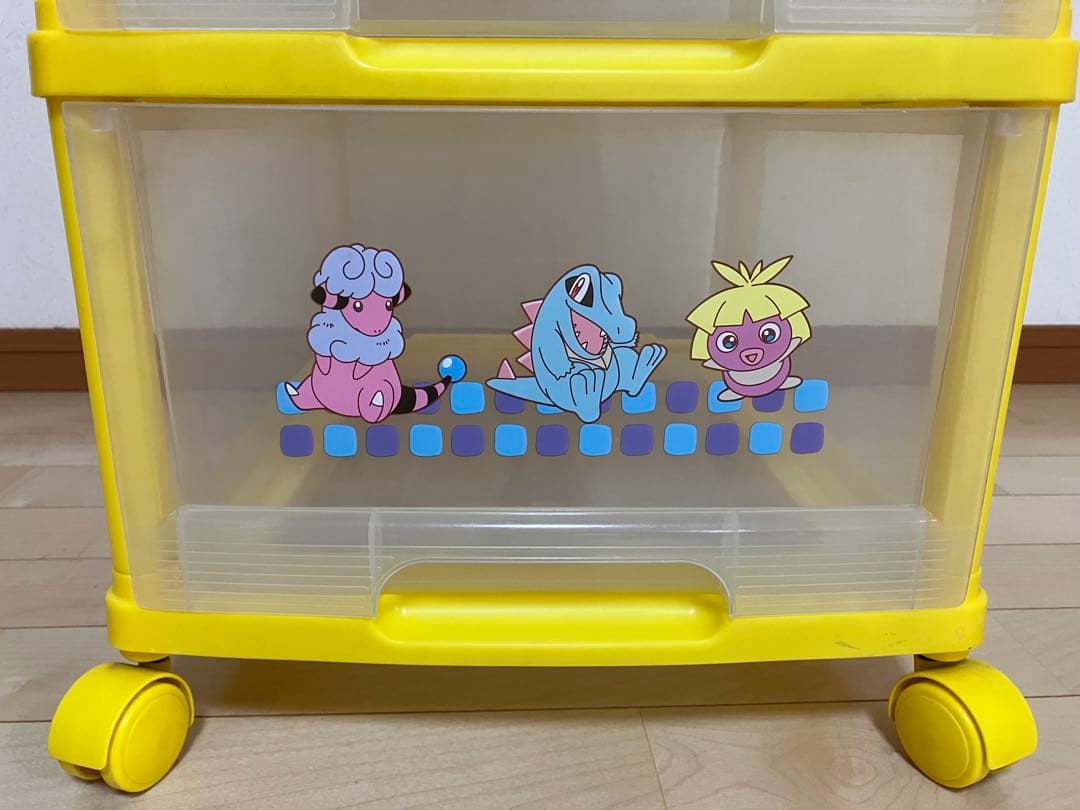 TOMY ポケモン ４段 収納ケース SLW41  SHOPRO13シール付