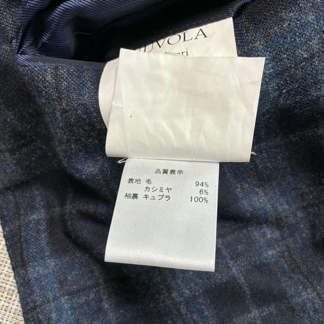 De Petrillo Anacapri ジャケット 紺 カシミヤ42