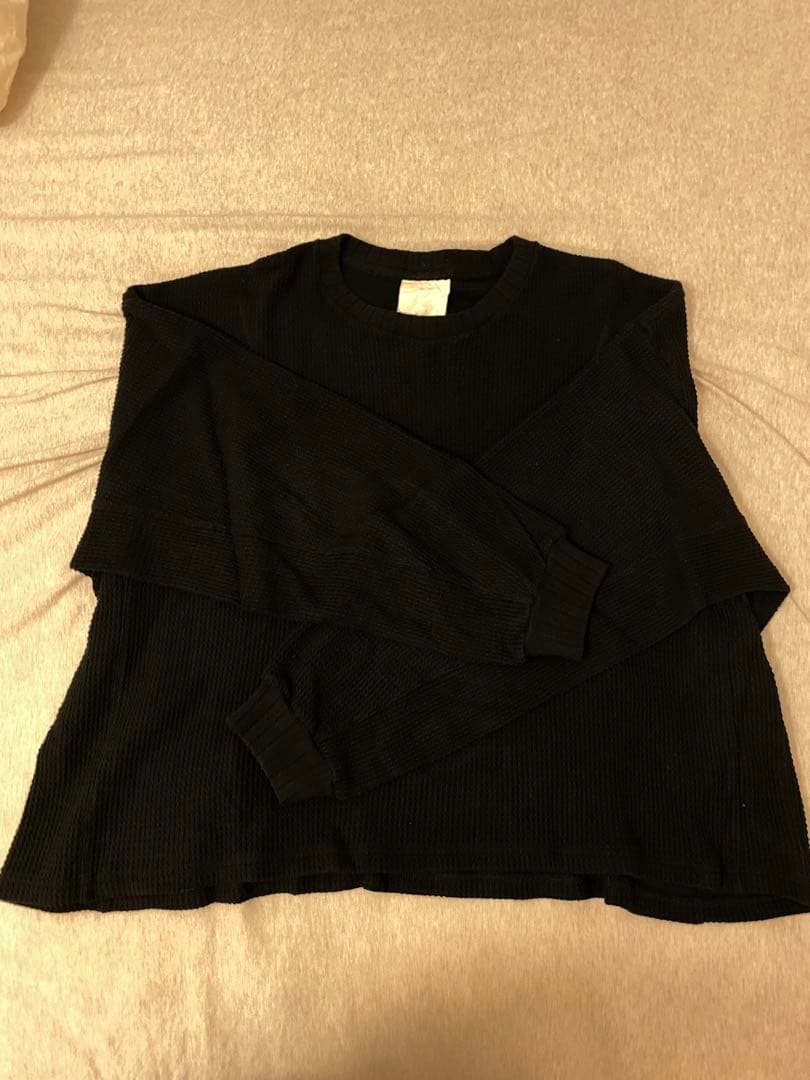 [refomed] AZEAMI THERMAL TEE ブラック