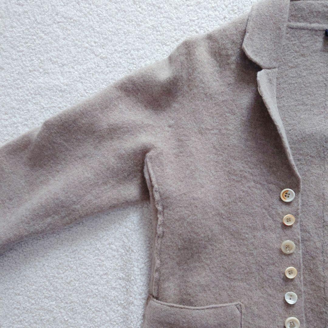 45R フロート縮絨のジャケット ウール 22AW