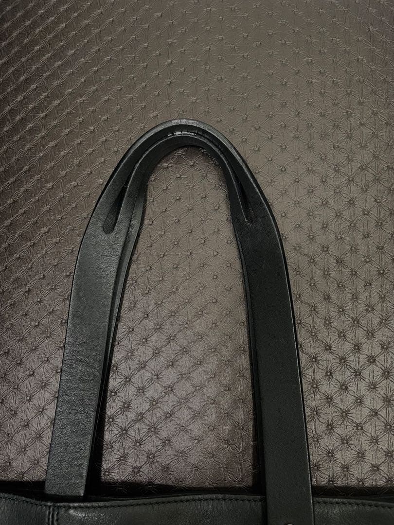 LOEWE ロエベ 黒 レザー トートバッグ 付属ポーチ付き