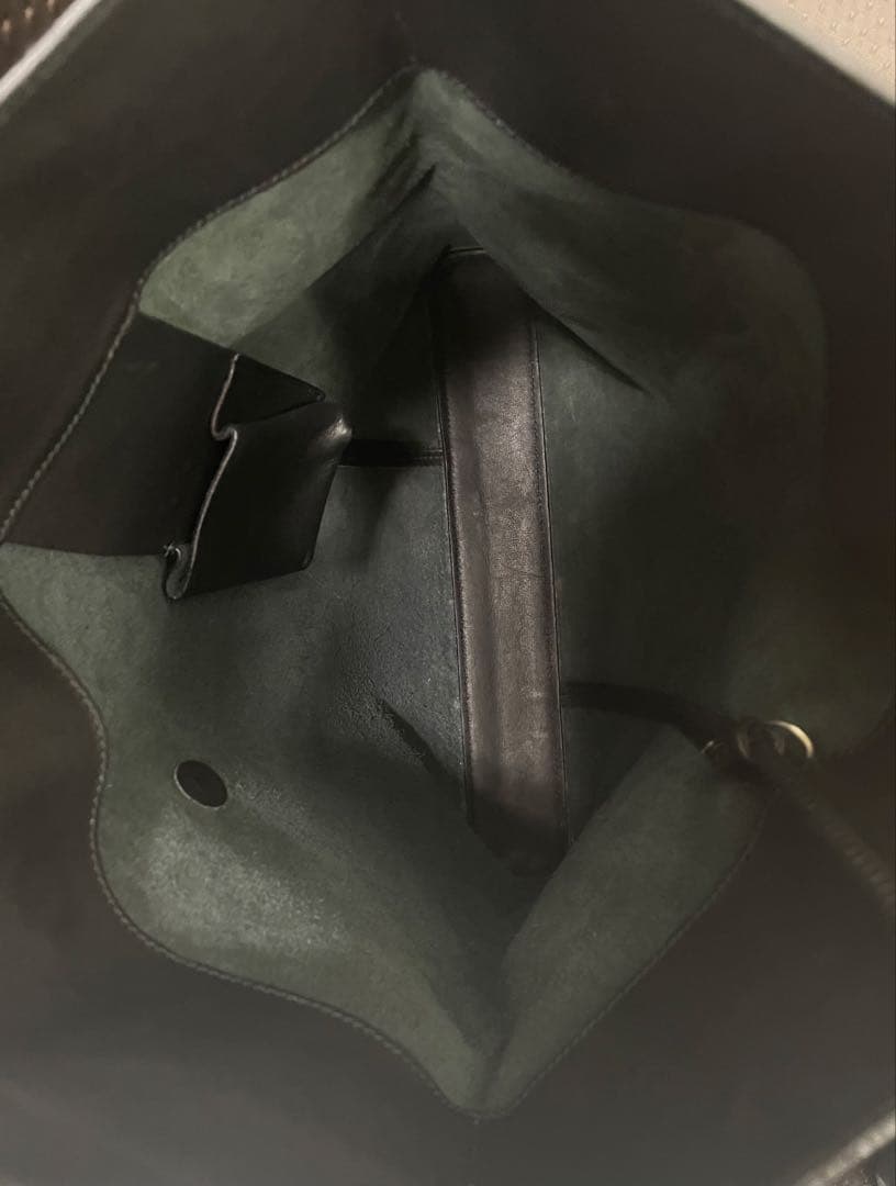 LOEWE ロエベ 黒 レザー トートバッグ 付属ポーチ付き