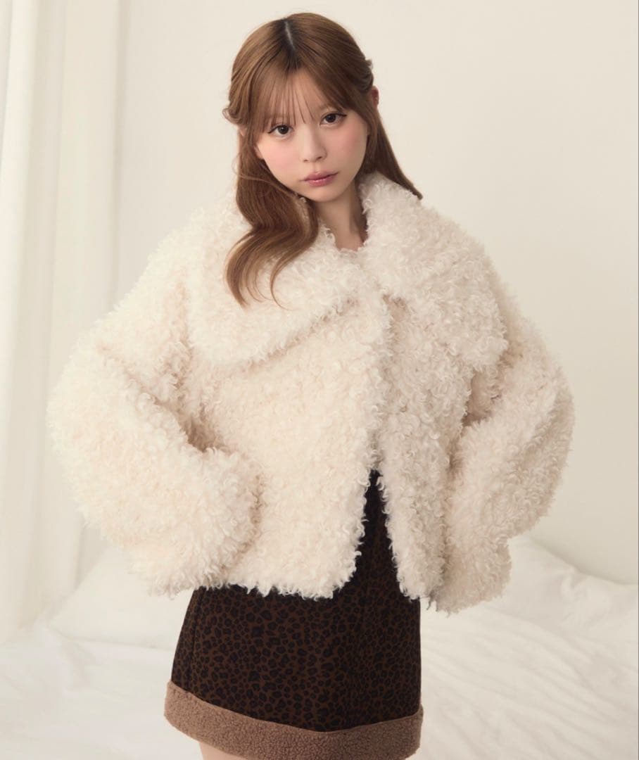 ☆*様 titty&Co. プードルコート　アイボリー