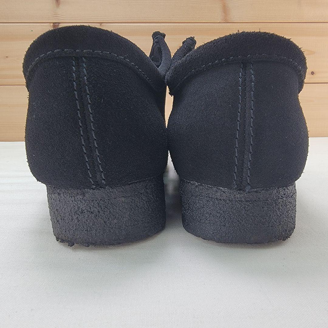 クラークス ワラビー ブラック スエード UK6 24.5cm