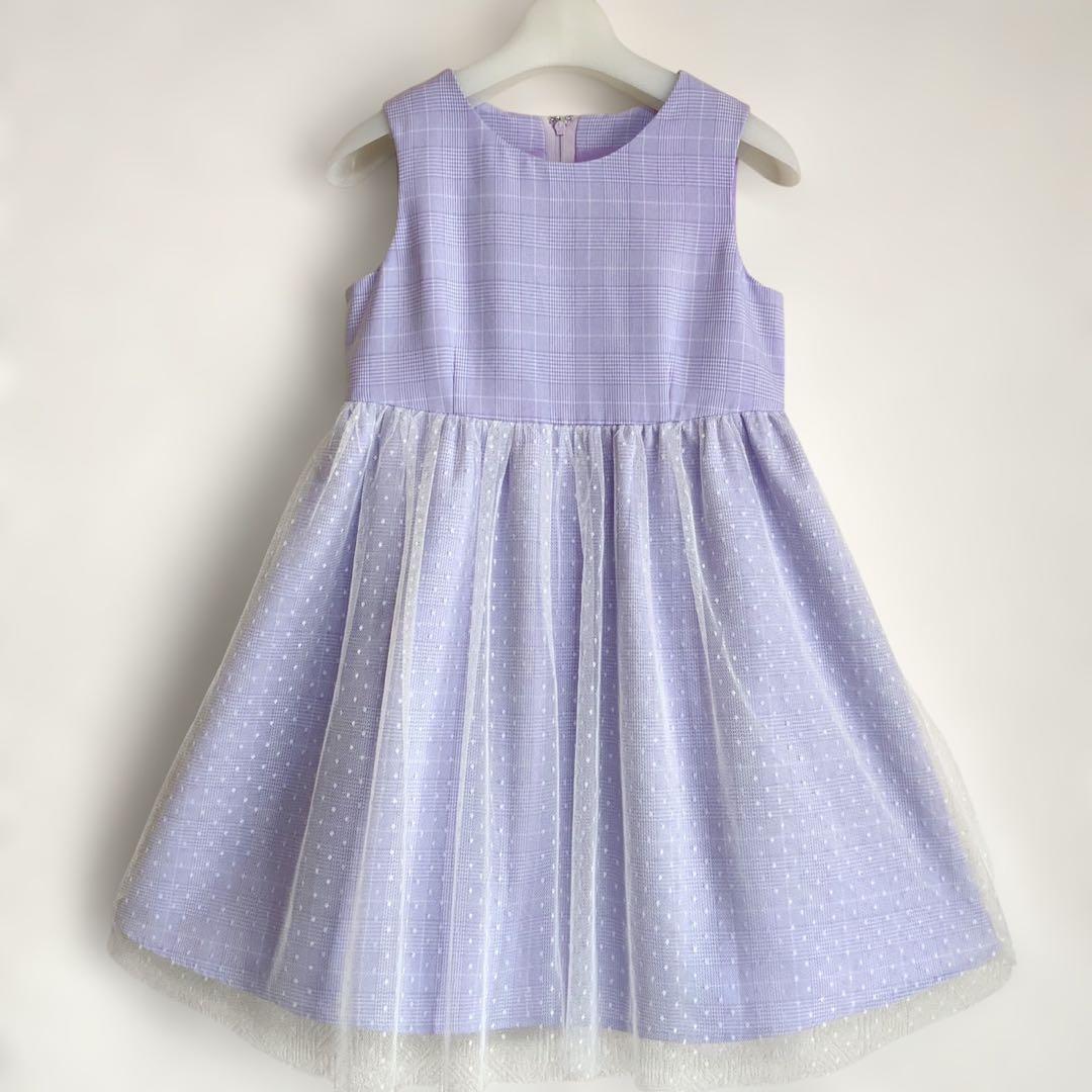 120size ラベンダー セレモニー 入学 卒園 フォーマル 女の子