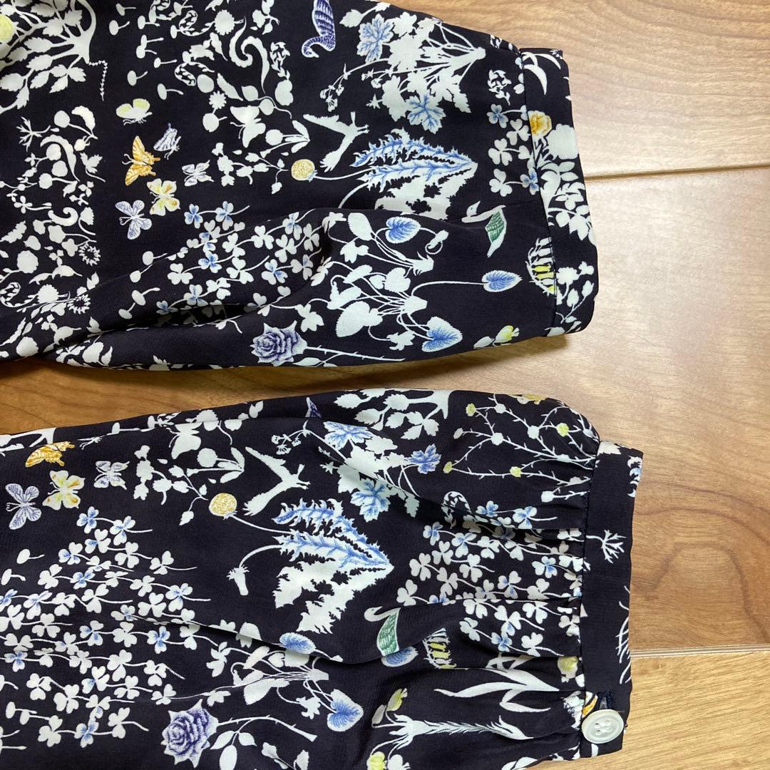 Crespi リバティ前開きワンピース