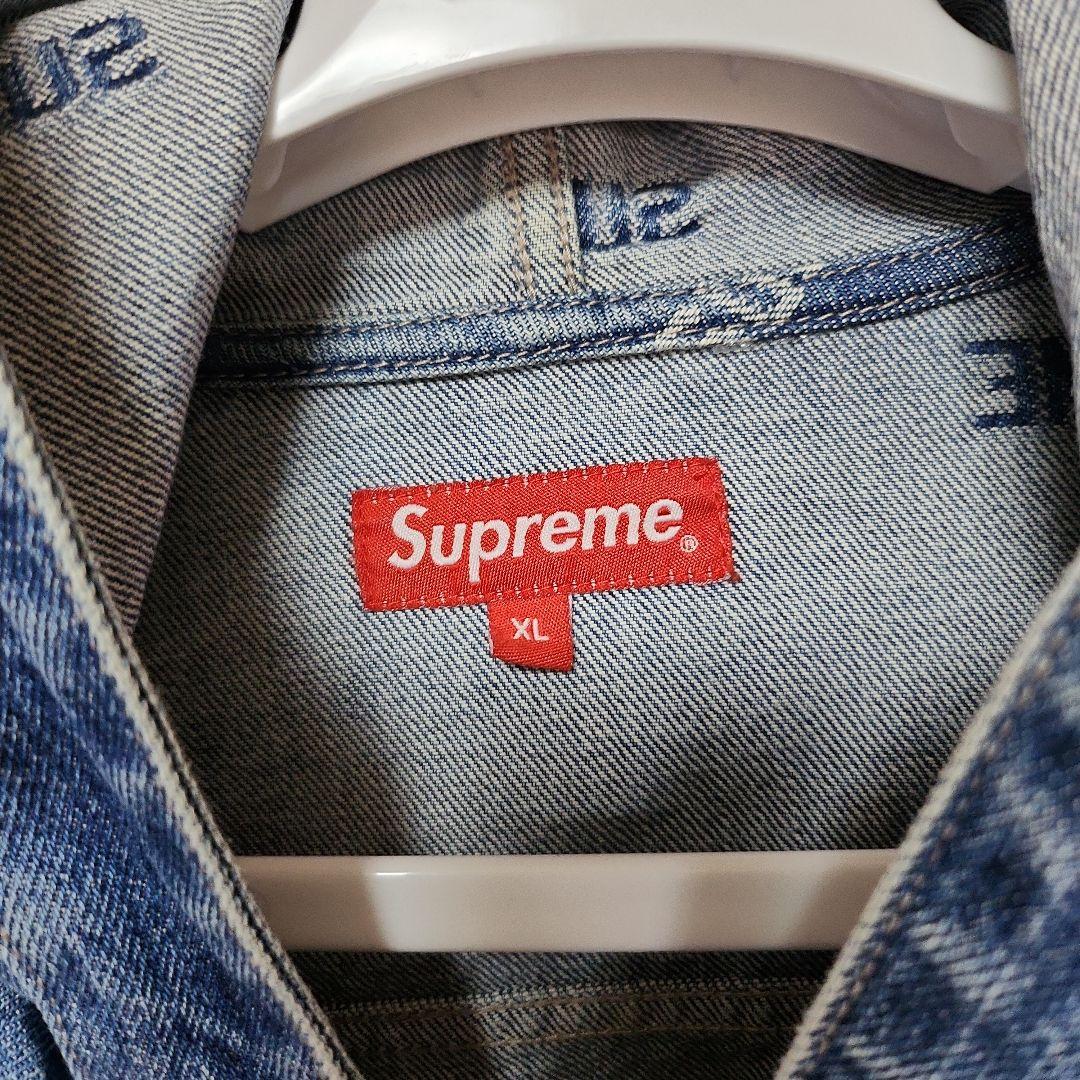 ❕週末セール❕Supreme　Logo　Denim Jacket