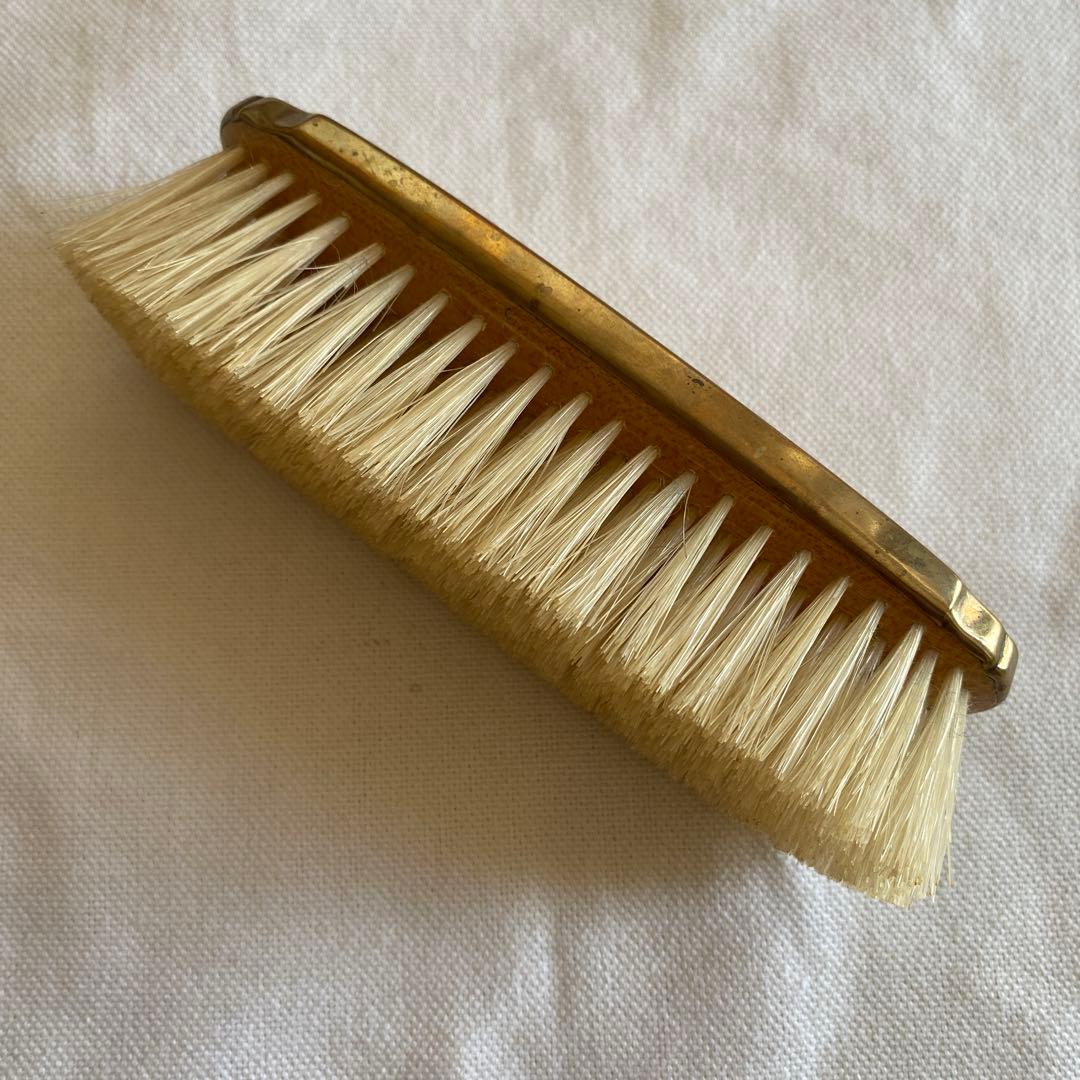 フランスアンティーク　手鏡、ブラシセット