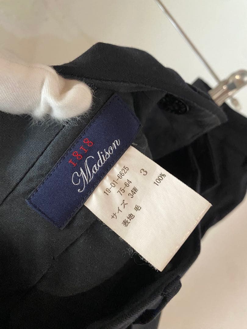 名作 ブルックスブラザーズ スーツ ストライプ hbt ネイビー