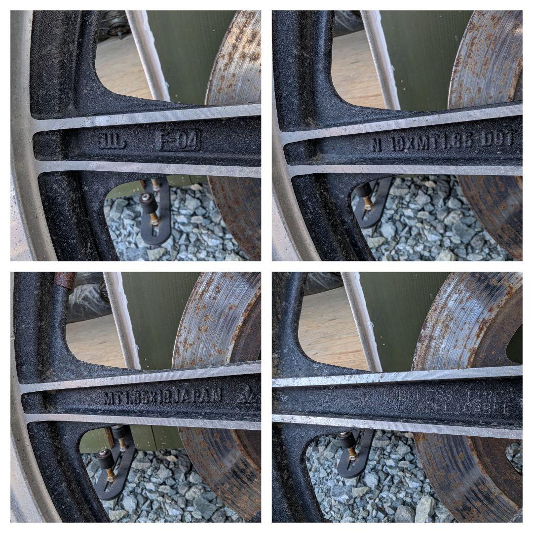 ヤマハ 純正 SR400 SR500 キャストホイール 大八キャスト 加工 流用