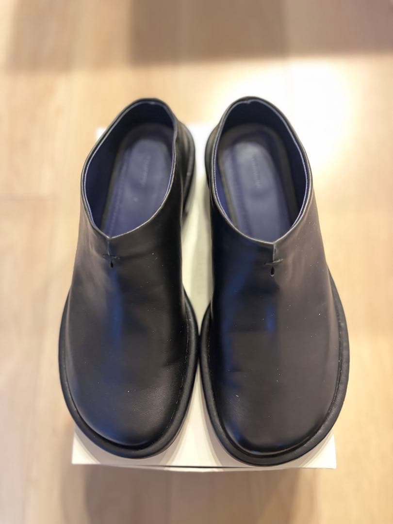 【新品未使用】todayful スライドレザーシューズ38