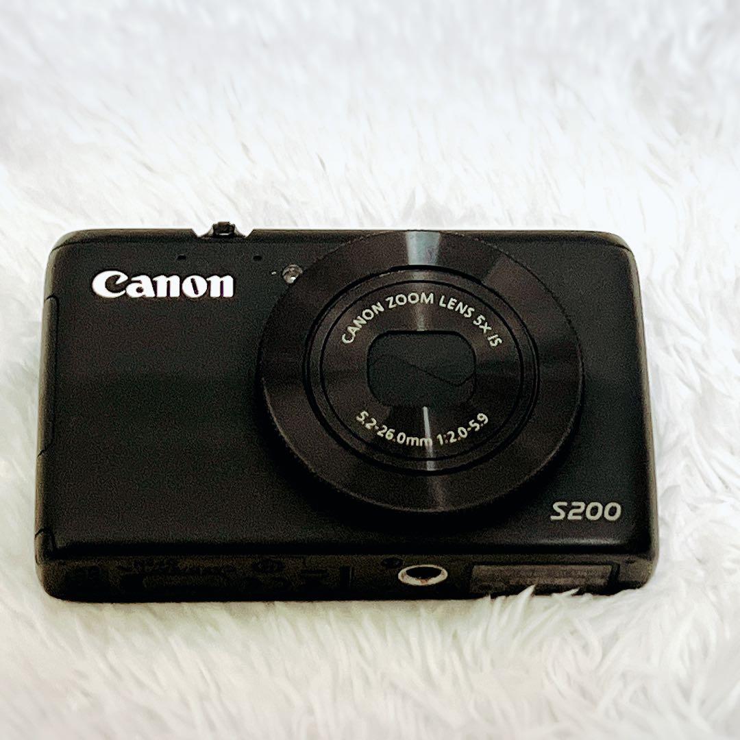 【極美品】Canon PowerShot S200 コンデジ WiFi デジカメ