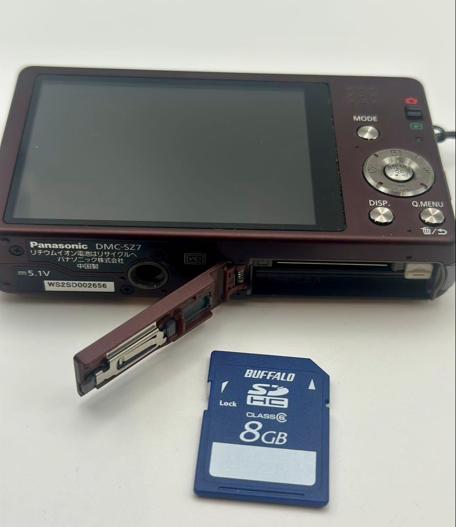 Panasonic DMC-SZ7 コンパクトデジタルカメラ【動作確認済】