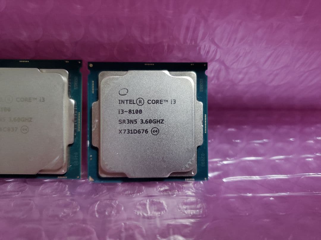 第8世代CPU Corei3-8100×5 Windows起動確認済＃150