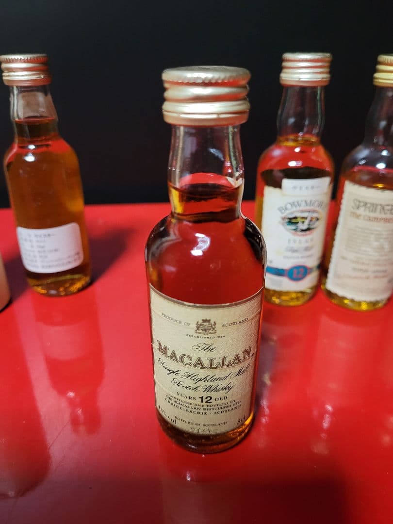 ウイスキー ５本セット ミニボトル