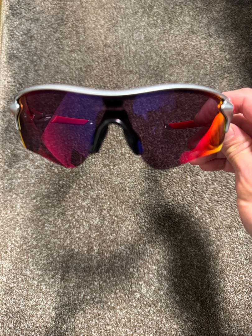 最終値下げ！早い者勝ち　美品　オークリーレーダーロックパス　カスタム