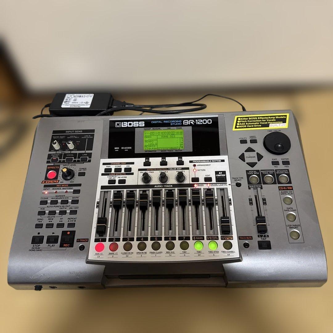 BOSS BR-1200 CD ボス マルチトラックレコーダー MTR