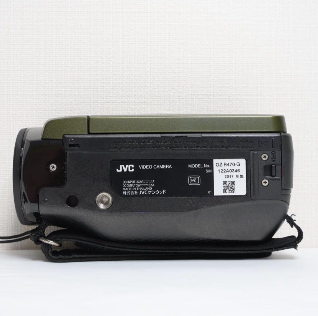 【良品】JVC Everio R／エブリオR GZ-R470-G 防水防塵