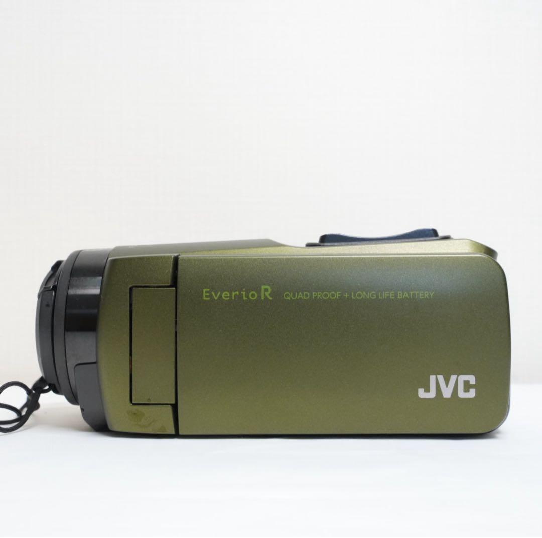 【良品】JVC Everio R／エブリオR GZ-R470-G 防水防塵