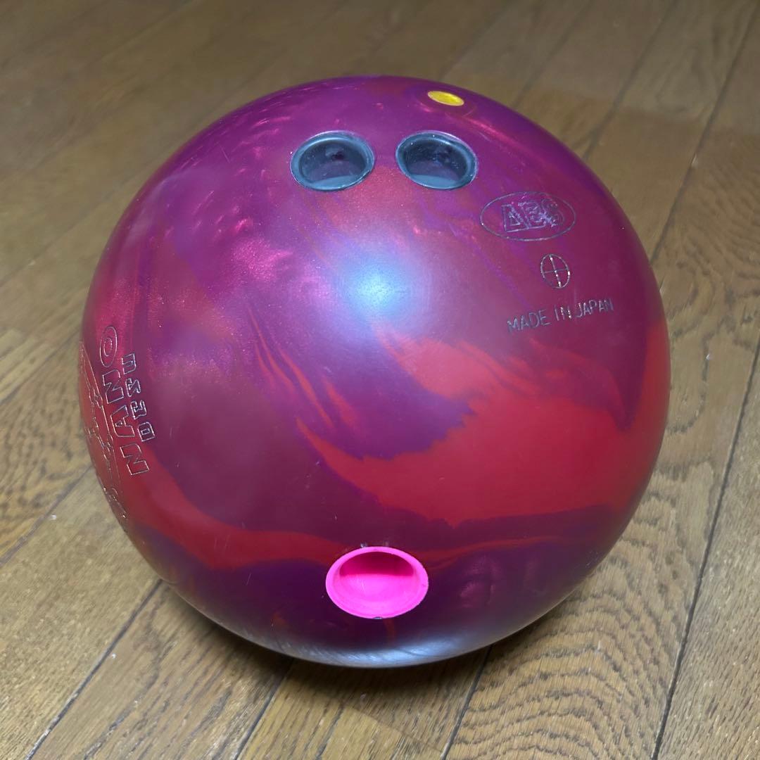 ナノデス　アキュドライブ2 ボウリングボール 12ポンド